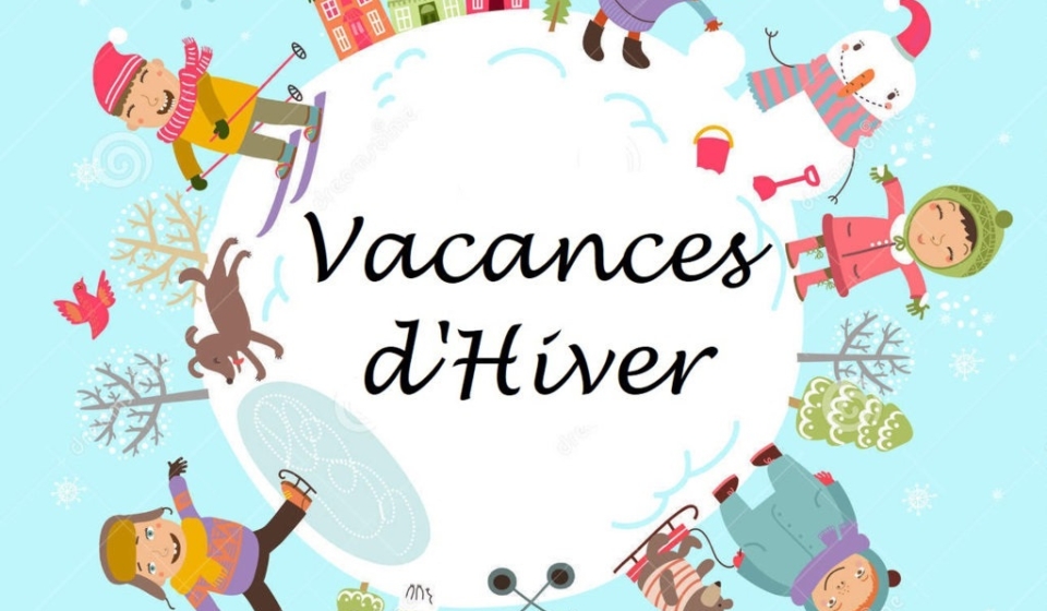 Vacances scolaires de février 2025 cabinet d'orthodontie